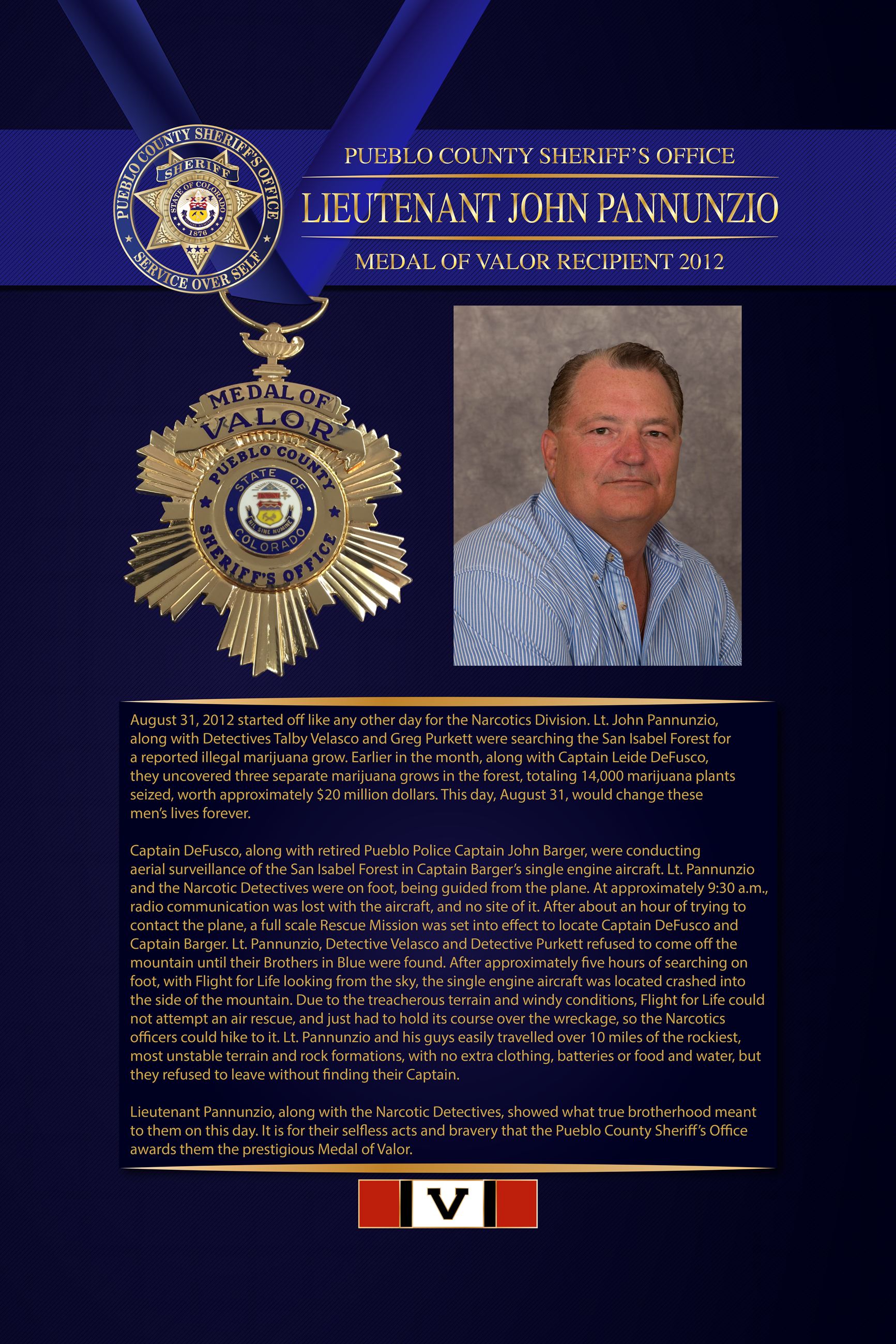 Pannunzio Medal of Valor